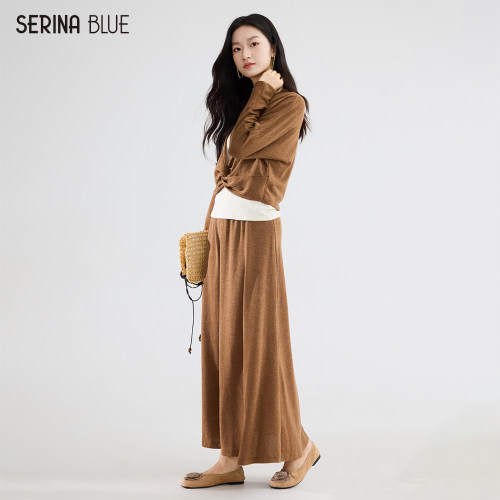 SeRinaBlue女士针织三件套套装