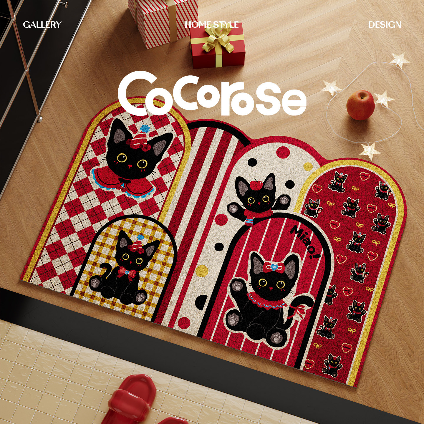 黑莓崽崽入户丝圈地垫多巴胺线圈大门口防滑刮灰家用踩脚垫可裁剪,居家布艺,入户地垫,淘宝优惠券,粉丝福利购,淘宝优惠卷