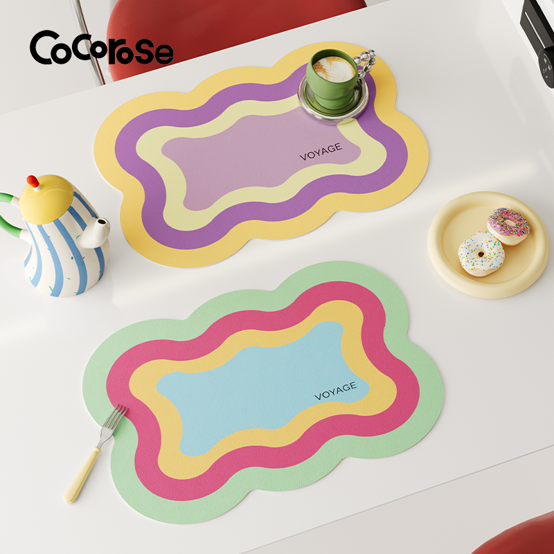 多巴胺防水防油西餐桌面防烫隔热