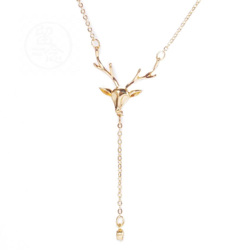 。Couple gift jewelry fashion simple style womens one deer