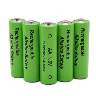 极速New AA battery 1.5v 3800mAh Alkaline1.5V Rechargeable B