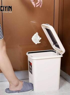 The foot tras can of  domesthic ue big trash can hsasplAYHas