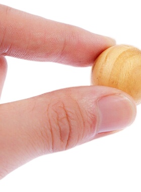 50pcs Pure Natural Camphor Wood Beads Hollow Ball Deodorant