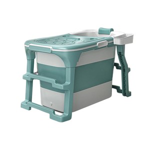 泡澡桶洗澡桶泡澡浴缸大人可折叠家用浴桶加厚儿童洗澡全身汗蒸桶