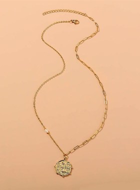 ~Ancient Rome Vintage Coin Necklace fashionable and versatil