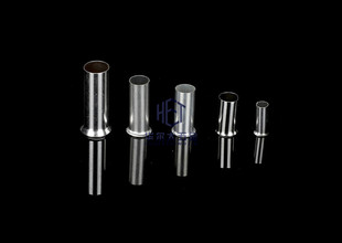 EN6012管型冷压接线端子插针电线紫铜纯铜接线端子铜管铜接头电