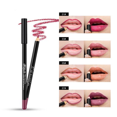 极速12 Colors Profess Multi-functional Lipliner Pencil Long