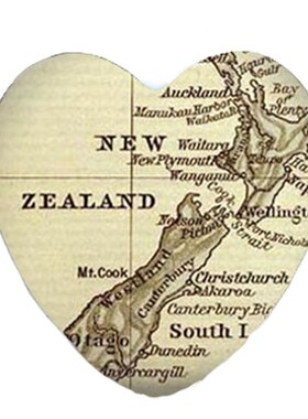 Hot sale 5pcs12mm20mm25mm Vintage MapNew Zealand Map  Irela