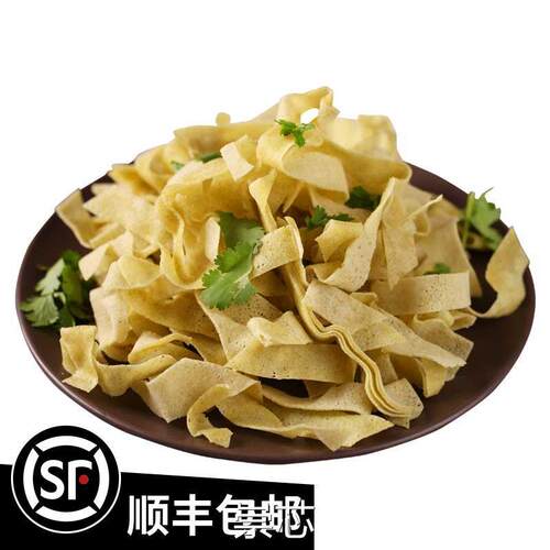 天津特产网红抖音大福来真素诚嘎巴菜锅巴菜真空装不含卤锅巴500G