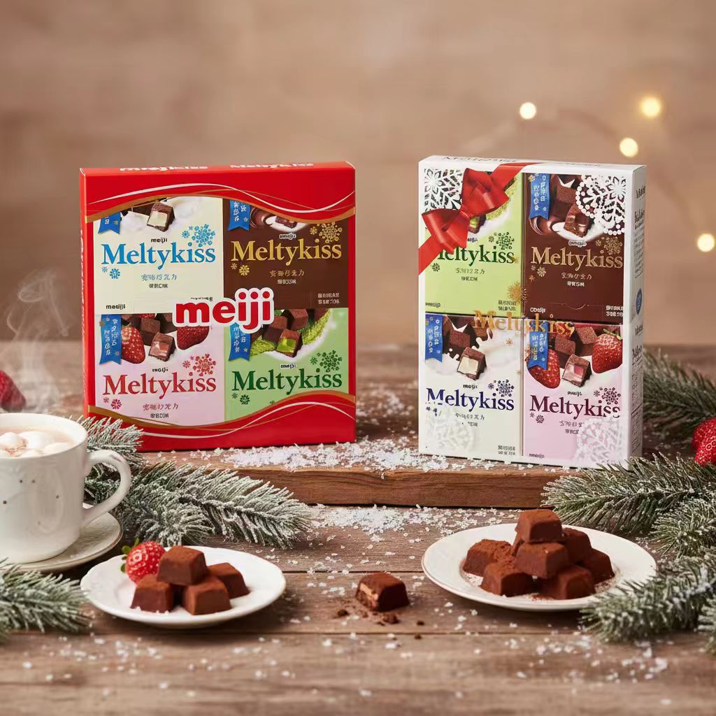 meiji明治雪吻巧克力55g草