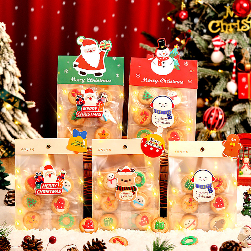 圣诞节糖果饼干曲奇礼盒儿童零食大礼包糖霜裱花姜饼人送女友礼物