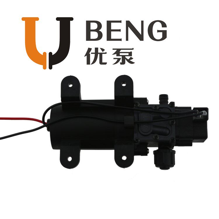 现货速发自吸泵家用小水泵自吸抽水泵农用隔膜泵12V高压自来水增