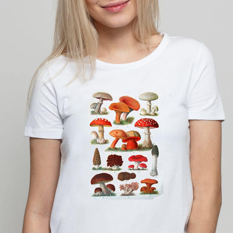速发2021Ladies Huku T-shirt os Musoom t Sumr T-sh