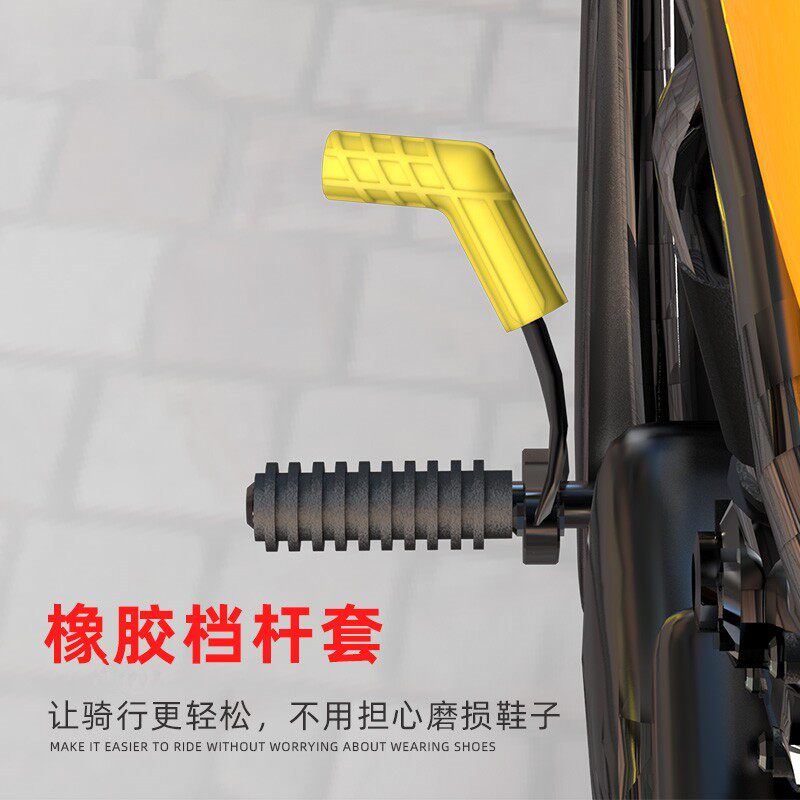 速发摩托车挂挡套护鞋套换挡胶机车护鞋胶保护挂档套防滑变档杆垫
