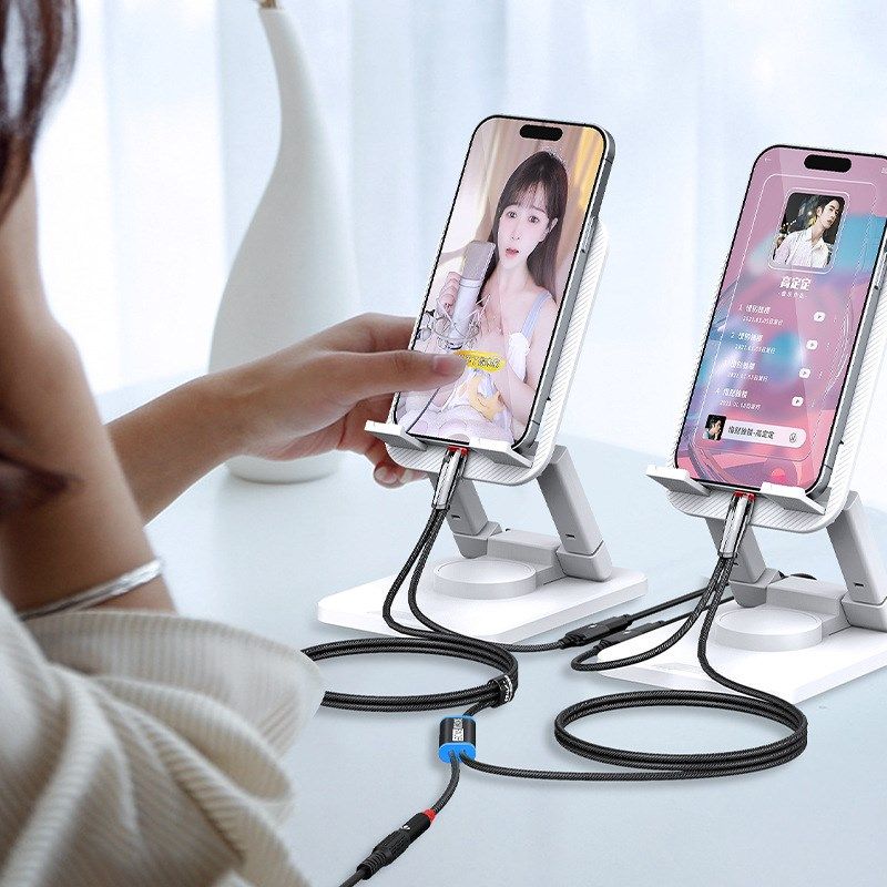 速发 三代立体声对录线 7.1声道转网器第播络授课直播回传K歌听歌