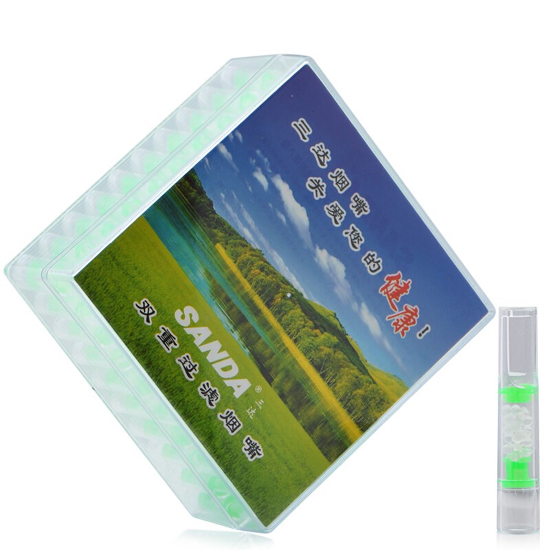 速发三达烟0 双重过滤抛弃型烟嘴 SD惠155B 10嘴支 家庭实-装