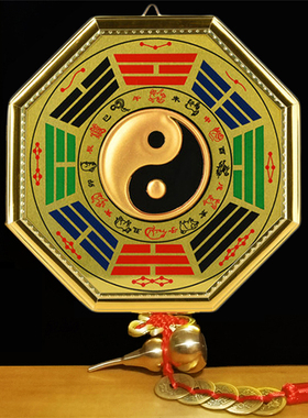 速发挂大门上的镜子门口前对挂镜八卦入八门户窗户化解门头五钱