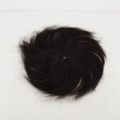 速发假发片头顶补发片遮头发真少遮白发稀发圆顶全真人真发蓬松