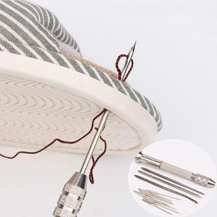 速发专用工锈不上鞋锥子钩针补鞋钢具皮革缝补手工皮具缝纫锥针