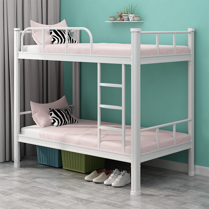 速发上下铺铁架床1.2床双层铁艺米1.工低架子床员5宿舍学生上下床