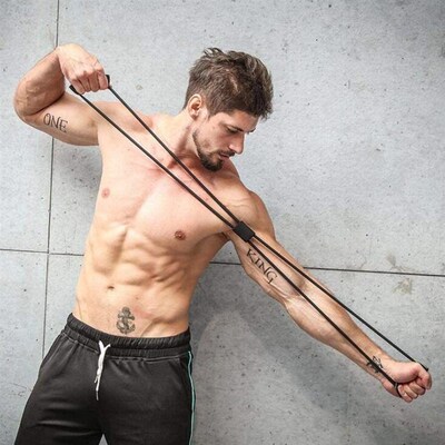 速发Yoga Resistace Exercise Bads Fite Equipt Pu Rope