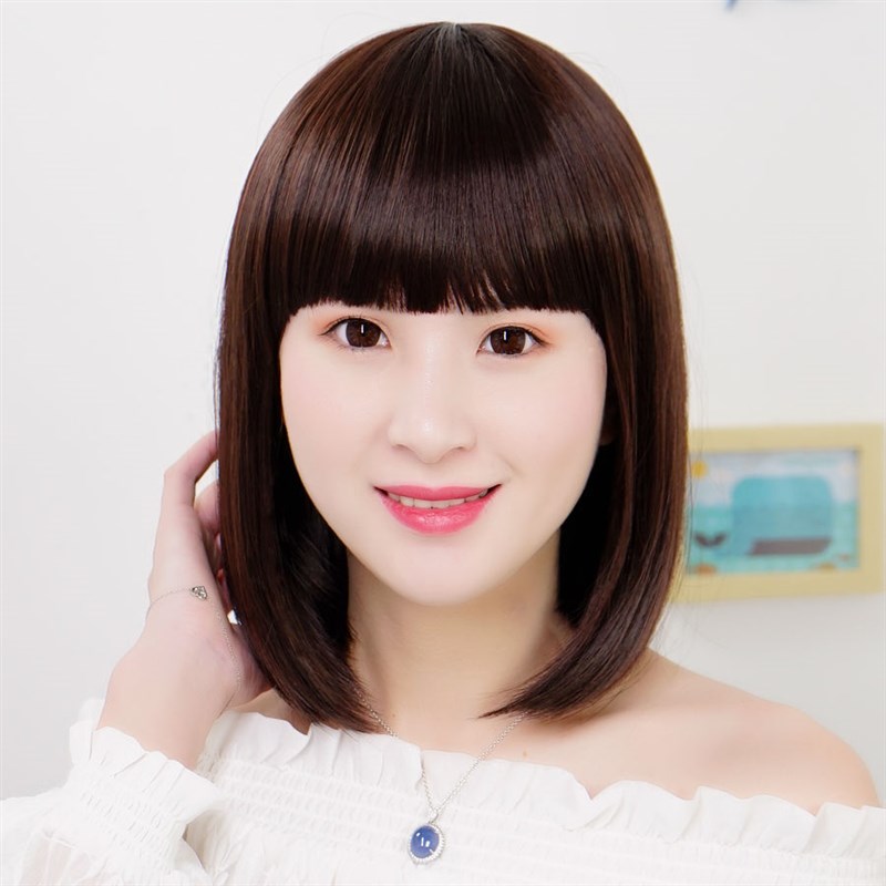 速发假发中长发自然逼修直刘发内扣长发真脸假海透气全头头套