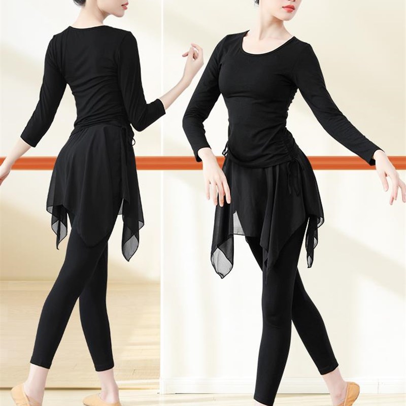 速发舞蹈服舞服装形体训功服代装芭蕾练练服莫套尔拉丁舞款