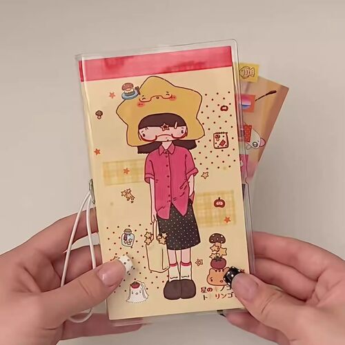 小红书榨菜老师A6窄版手账本ins
