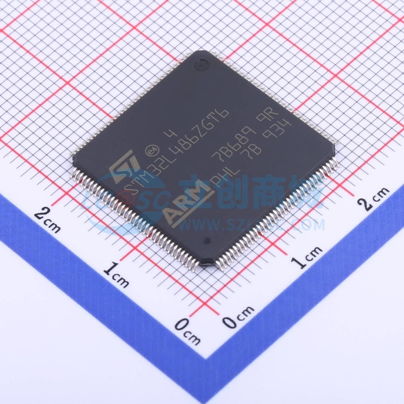 新品单晶片(MCU/MPU/SOC) STM32L486ZGT6 LQFP-144 ST(意法半导体