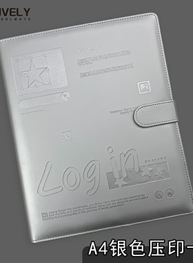 LOVELY A4银色压印卡册内页镭射票收纳九宫格3寸小卡追星拍立得