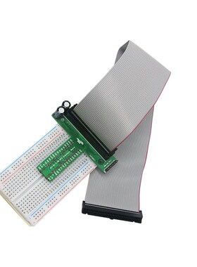 速发树莓派b+/b 套件 40P灰色+面包板+GPIO+40P转接板