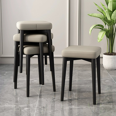 速发轻奢凳可子叠放椅子家用简约梳妆餐方凳矮凳板凳凳桌凳子餐椅