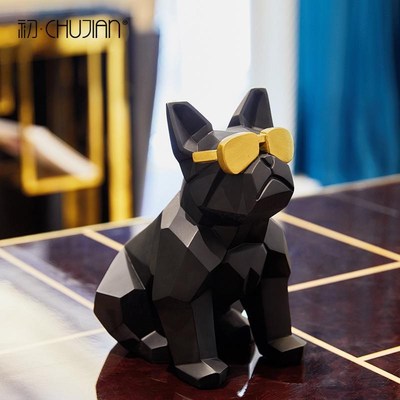 速发几何酒意柜件个性实用家居装饰品创摆客厅简约工艺品摆设