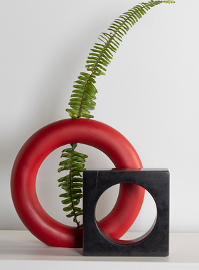 快速发货装饰推h荐大理石门洞摆件现代简约创意家居客厅样板间售