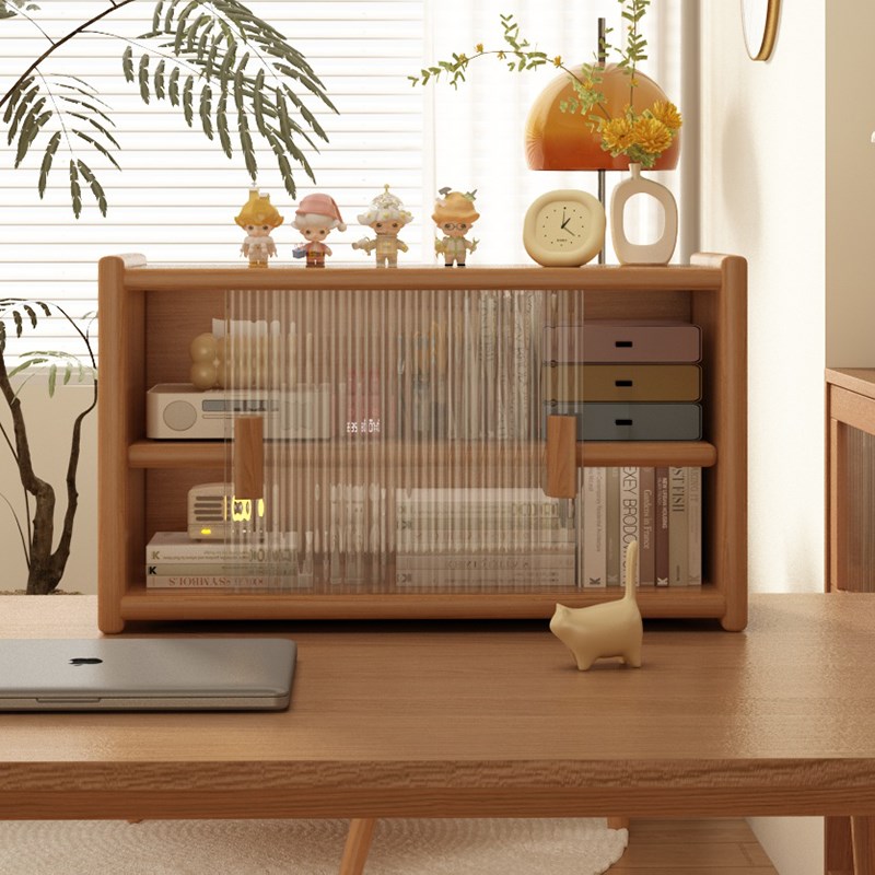 速发桌面收纳盒杯子收纳具茶柜展示柜子餐房水杯置物架日式厨具储