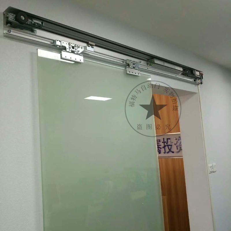 速发通用款1璃0自动门 s8m带步同 电动感应门平移玻5门传送带