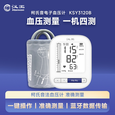 汉王柯氏音法家用电子血压计测量