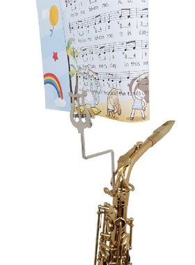 Music Stand Saxophone Clip Holder Marching Accessory