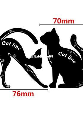 1packs Eye Liner Makeup DIY Cat Eye Eyeliner Stencil New Des