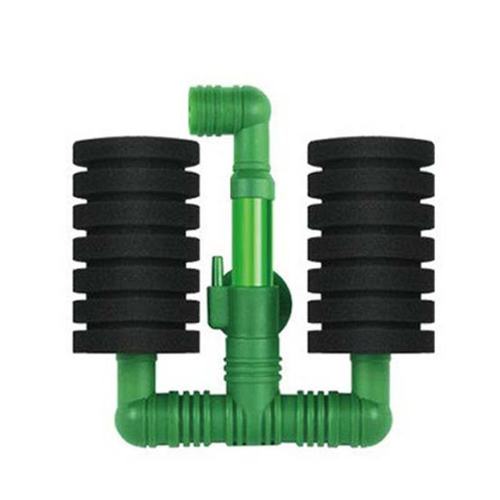 Double Head Fish Tank Pneumatic Filter Aquarium Air Pump Ski