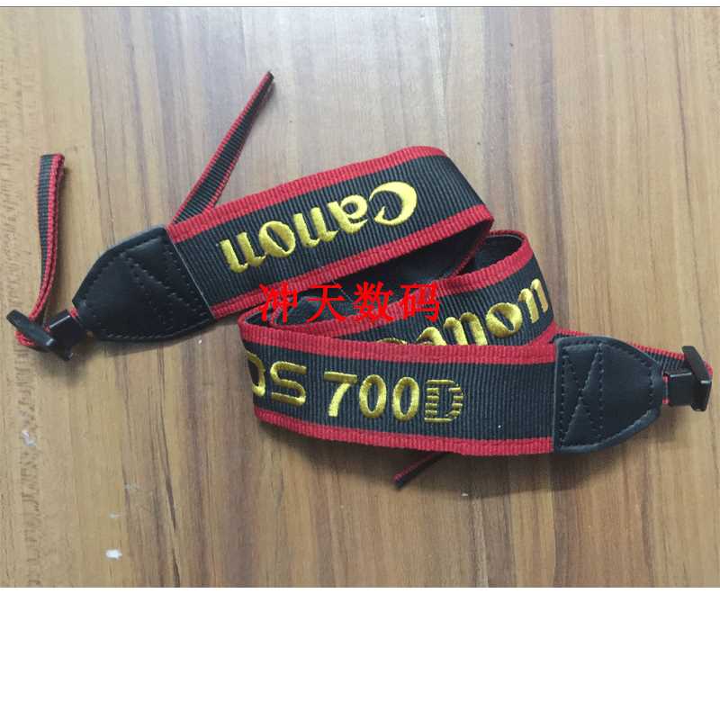 适用于佳能5D2 5D3 60D 50D 700D 7D 6D600D刺绣肩带单反相机背带