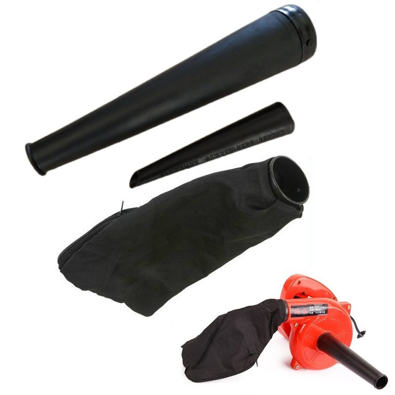 锂电鼓风机管子橡胶带卡扣外径4cm施工吹尘器配件聚风嘴软管接头