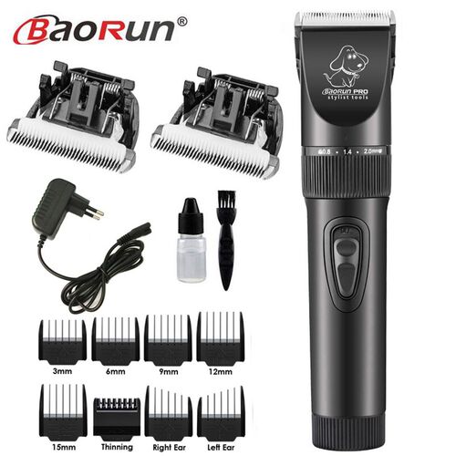极速NEW Black Professional Electric Pet Hair Clipper  Dog Ha