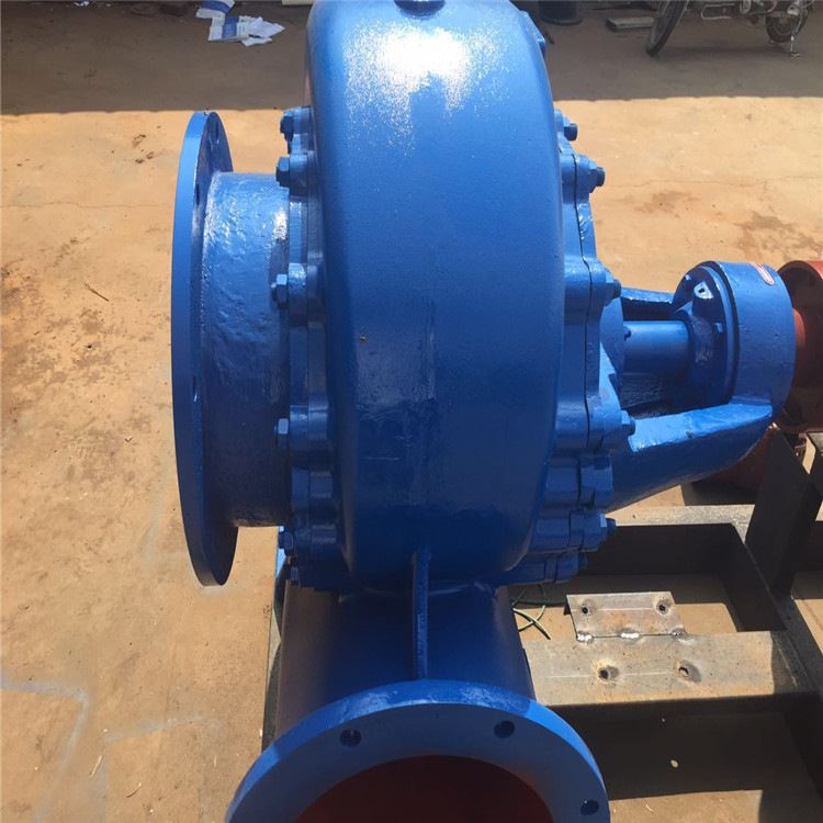 卧式混流泵农田灌溉泵大流量柴油机抽水泵防汛排涝蜗壳式混流泵