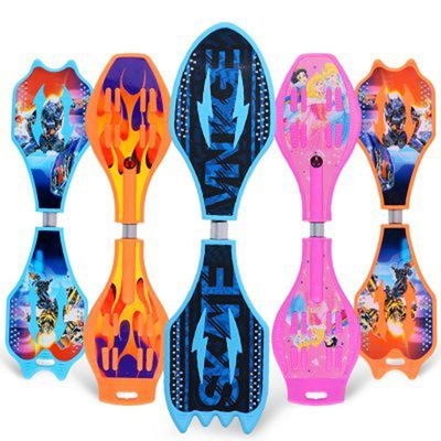 两轮滑板车儿童男女活力板单脚女孩专业男孩静音护具成年人代步车