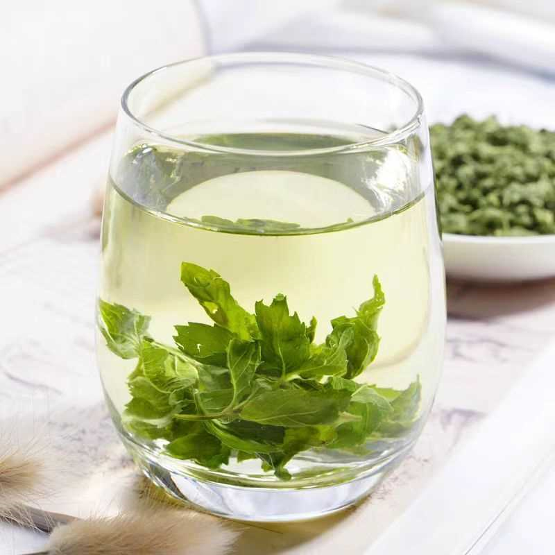 薄荷茶正宗薄荷叶粒新鲜可食用干薄荷叶清凉泡水罐装薄荷颗粒花茶
