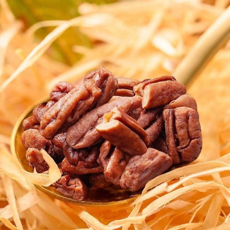 【净含量】新货碧根果大碎肉长寿果粗碎仁奶油味椒盐味坚果小零食