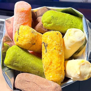 奶酥卷肉松咸蛋黄拉丝海苔蛋卷仔手工休闲食品网红奶酥小零食