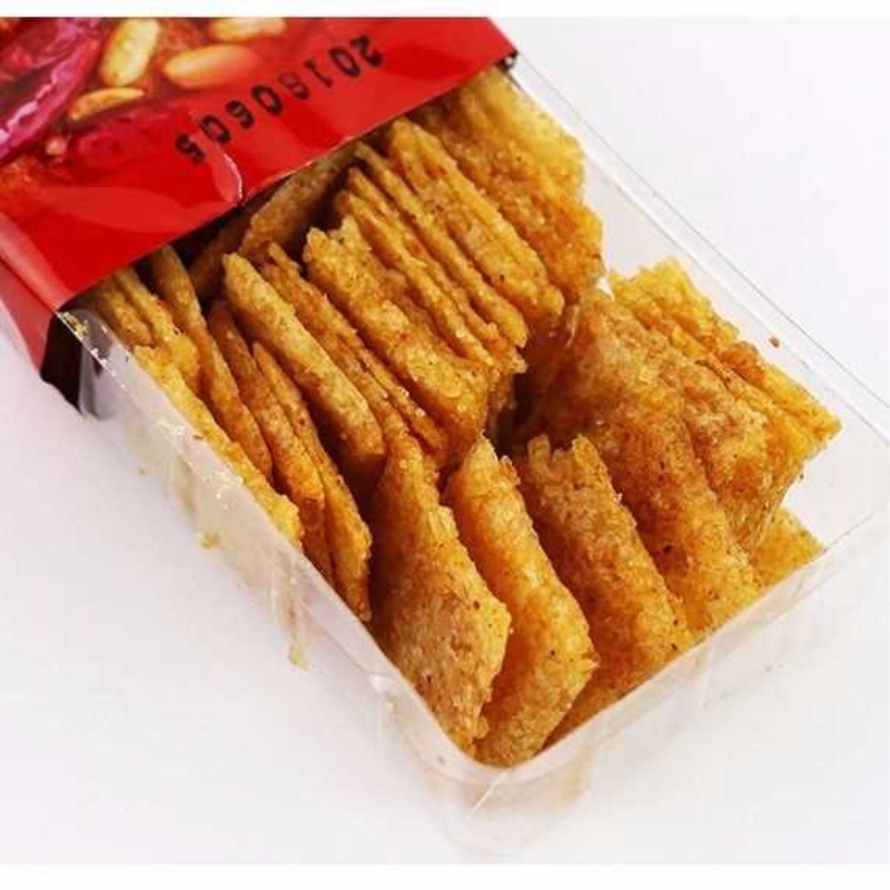 云岭辣子锅巴散装安徽特产非油炸麻辣味香辣酱味休闲小零食烤锅巴