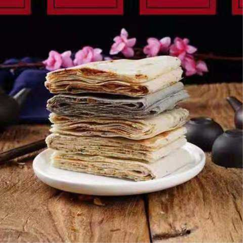 山东煎饼薄脆曲阜特产手工多味花生山东香酥煎饼夹心开袋即食早餐